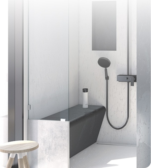 Shower Seating and Niches