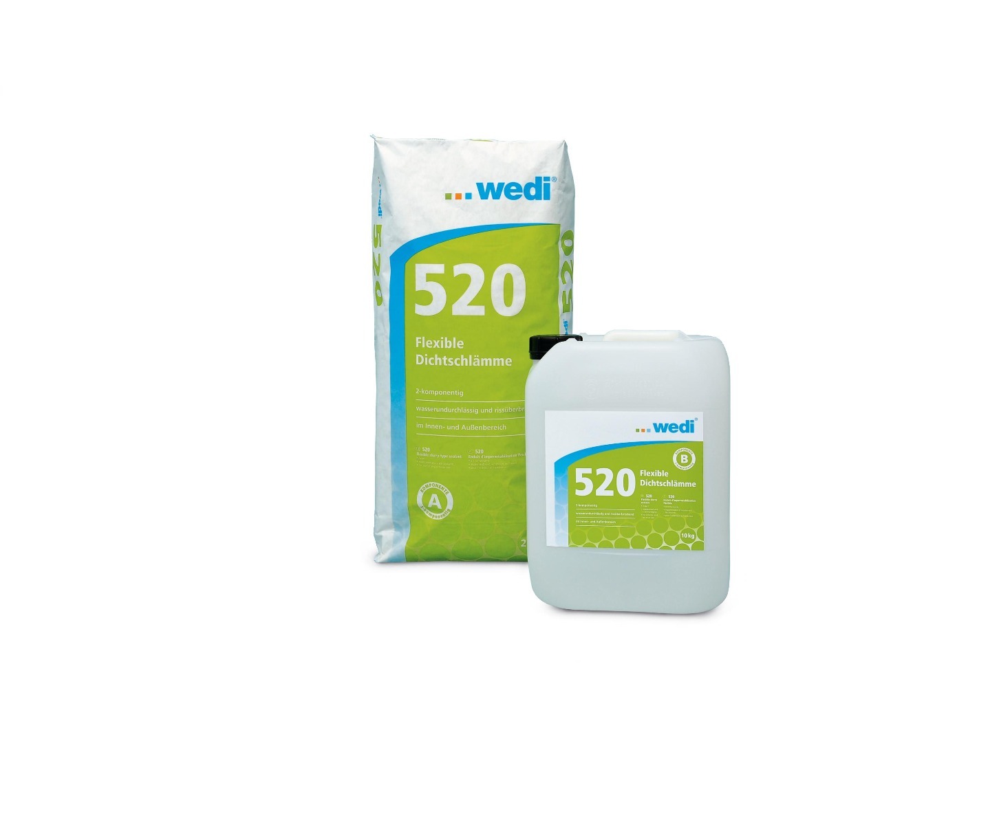 wedi 520 cement based W/proof Membrane 20kg (Complete) - Image 2