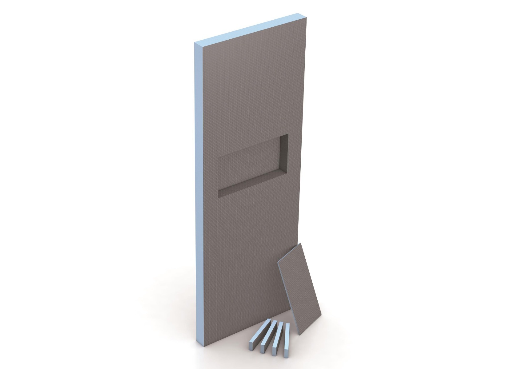 wedi Sanwell Wall with niche 30/60 - Image 2