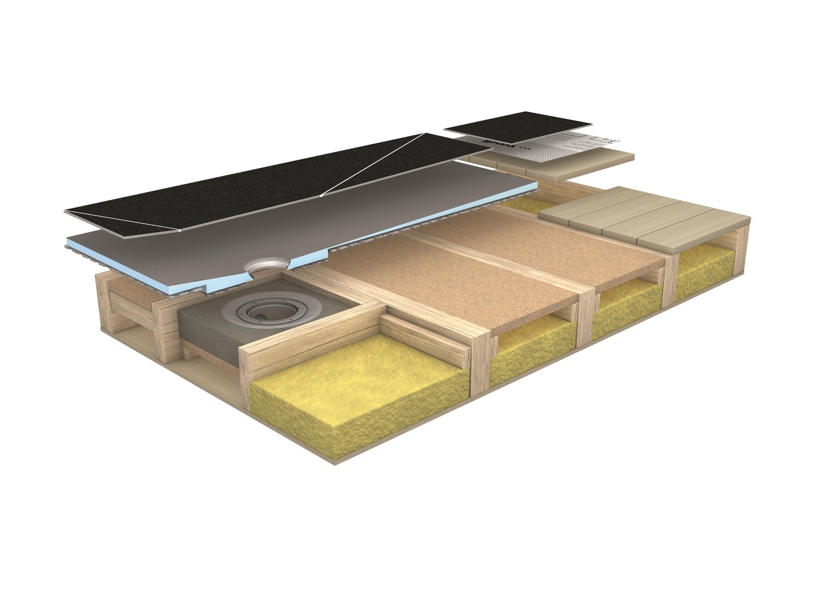 wedi Fundo drain substructure element