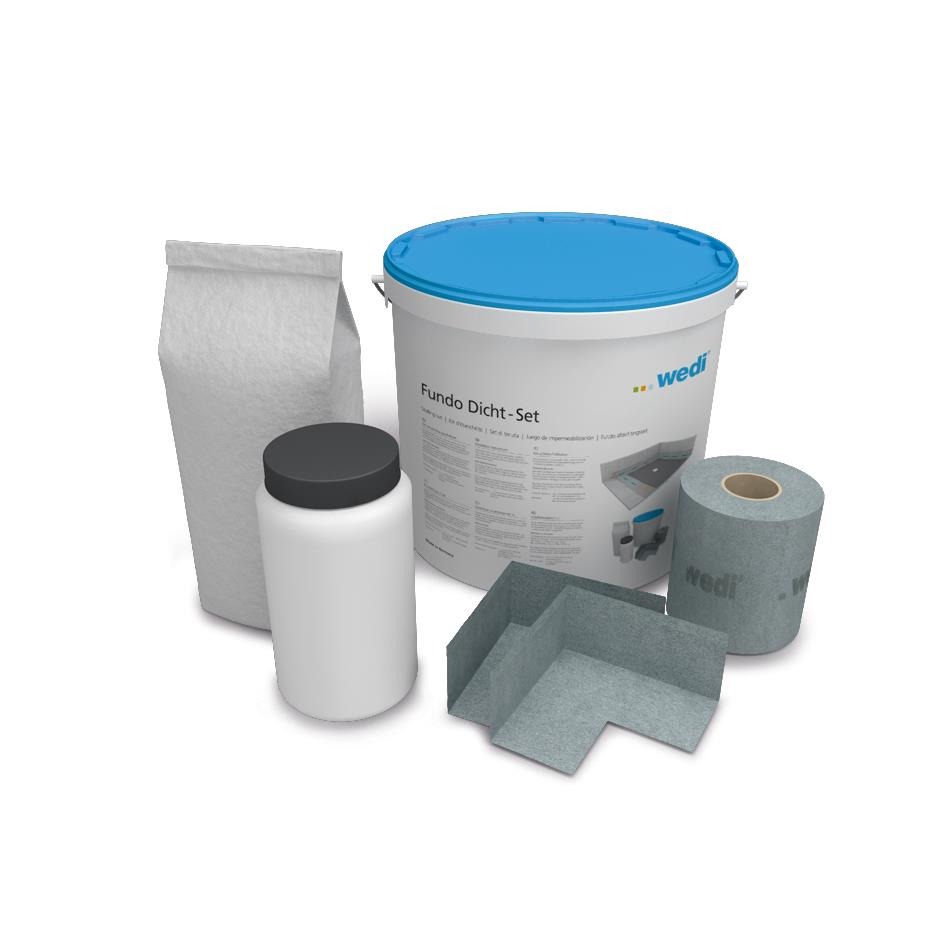 1. wedi Fundo sealing set