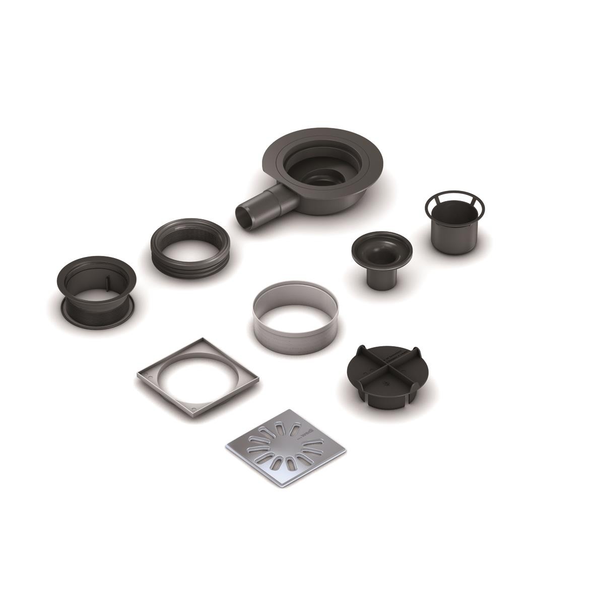 wedi Fundo point drain