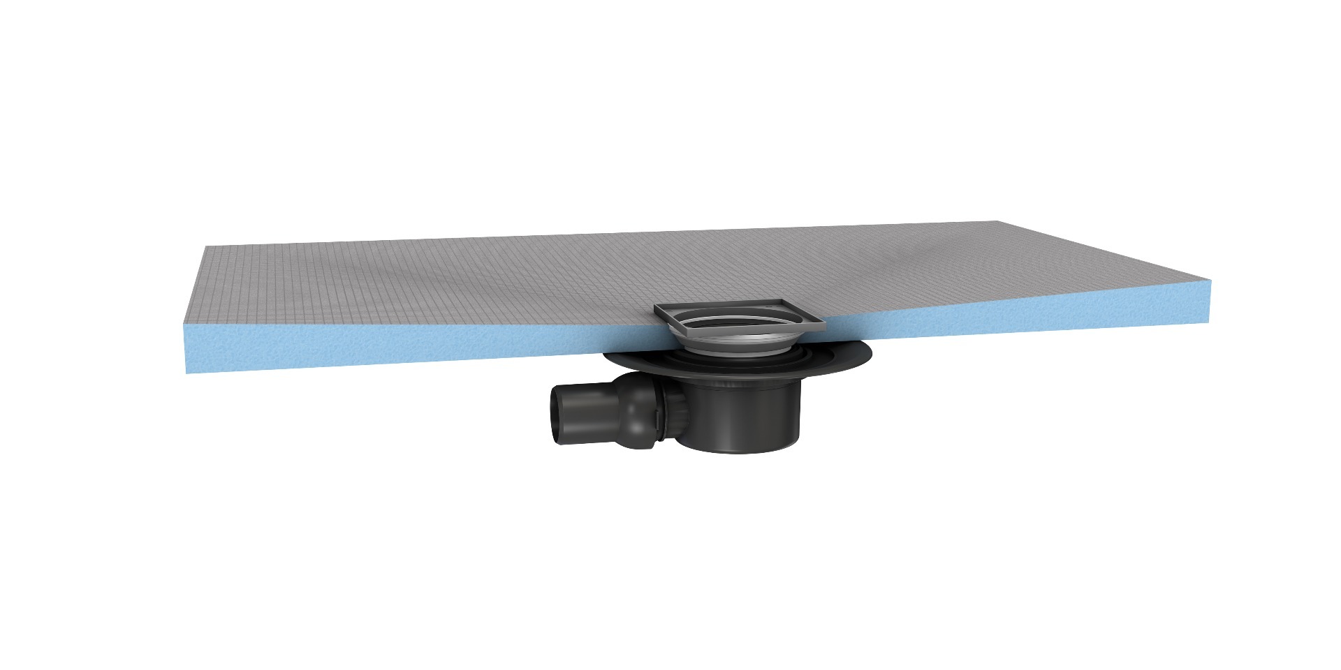 wedi Fundo point drain, horizontal - Image 5