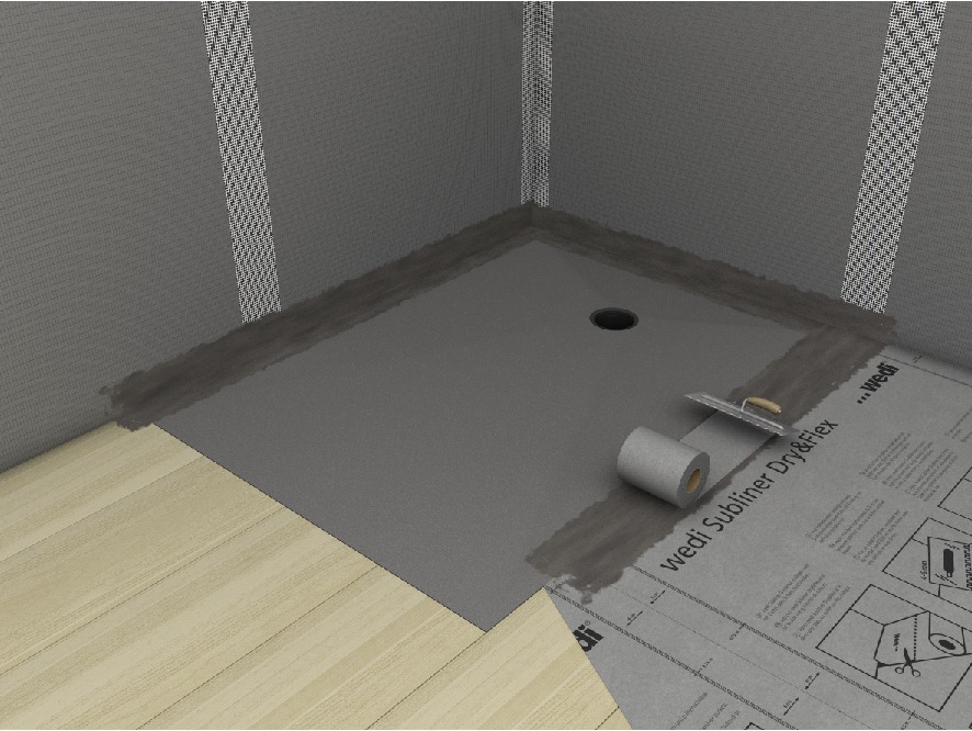 Wedi Floor Level Showers - Integrated Drainage