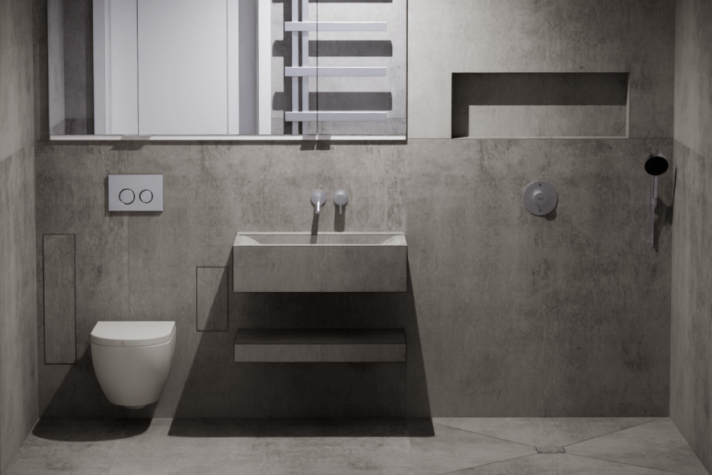 bathroom layout example